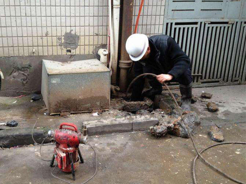 德保疏通下水道-洗菜池疏通